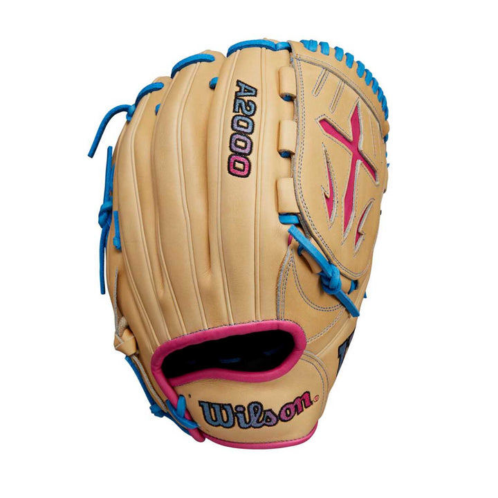 Wilson A2000 August 2024 GOTM B23 Blonde/Flamingo 12"-RHT Baseball Glove - image 1