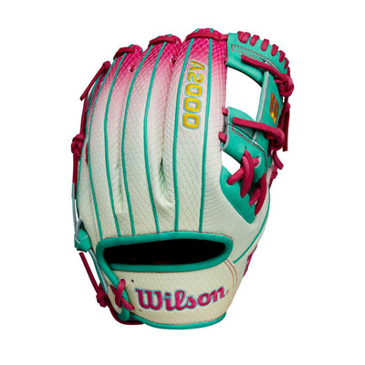 Wilson A2000 September 2024 GOTM 1975 Seafoam/Pink/Yellow 11.75"-RHT Baseball Glove - image 1