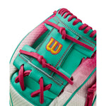 Wilson A2000 September 2024 GOTM 1975 Seafoam/Pink/Yellow 11.75"-RHT Baseball Glove - image 5
