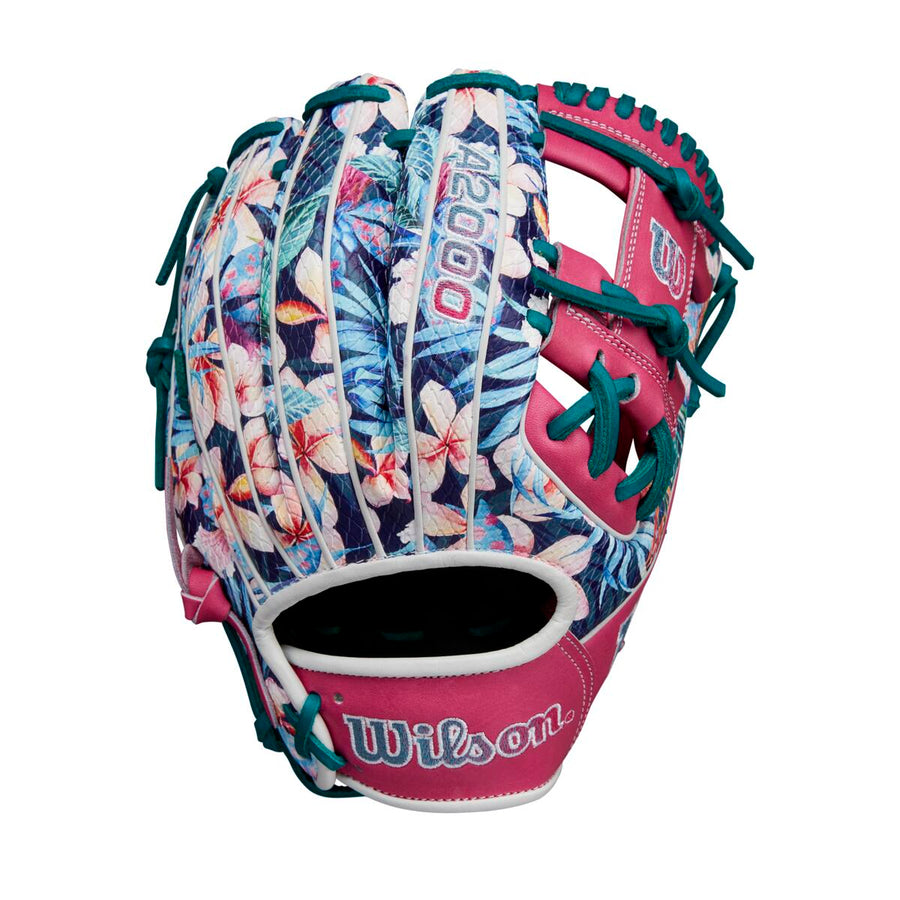 Wilson A2000 November 2024 GOTM 1786 Flamingo Pink/Floral 11.5"-RHT Baseball Glove - image 1