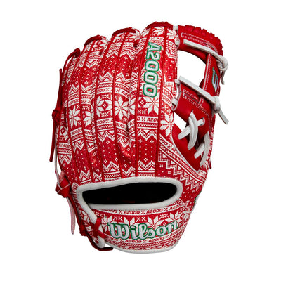 Wilson A2000 December 2024 GOTM Ugly Sweater 11.75"-RHT Baseball Glove - image 1