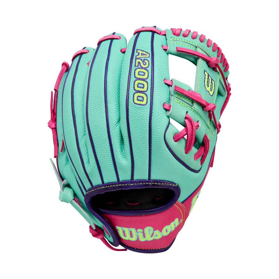 Wilson A2000 Fall 2025 DP15S Seafoam/Pink SS 11.5"-RHT Baseball Glove - image 1