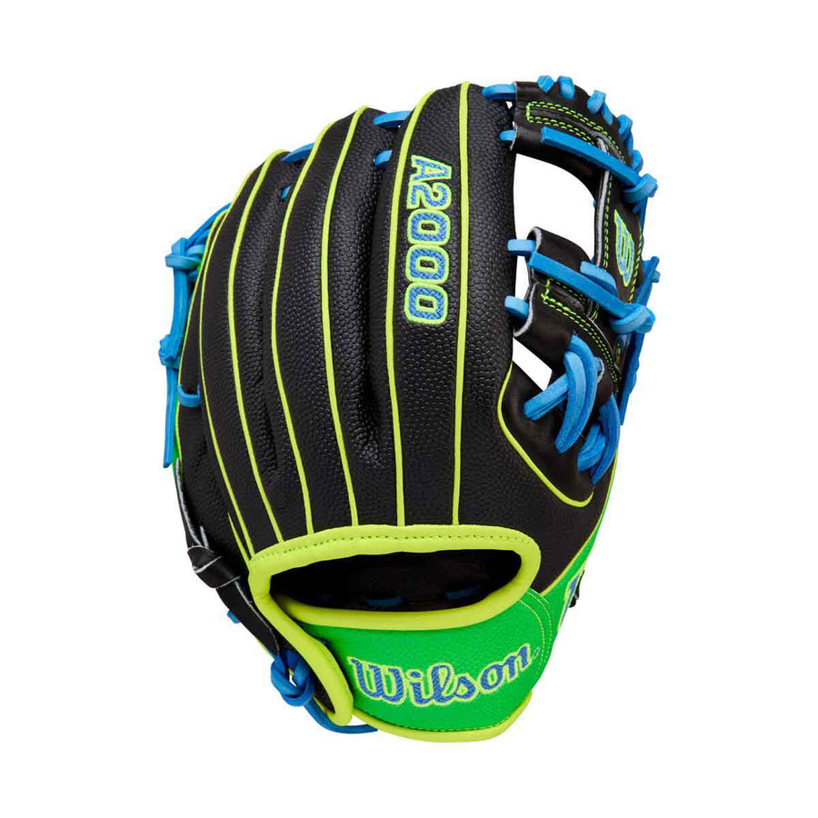 Wilson A2000 Fall 2025 PF88SS Black/Neon Green SS 11.25"-RHT Baseball Glove - image 1