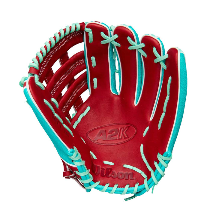 Wilson A2K Fall 2025 MY7 Teal/Seafoam 12.5" Baseball Glove - image 2