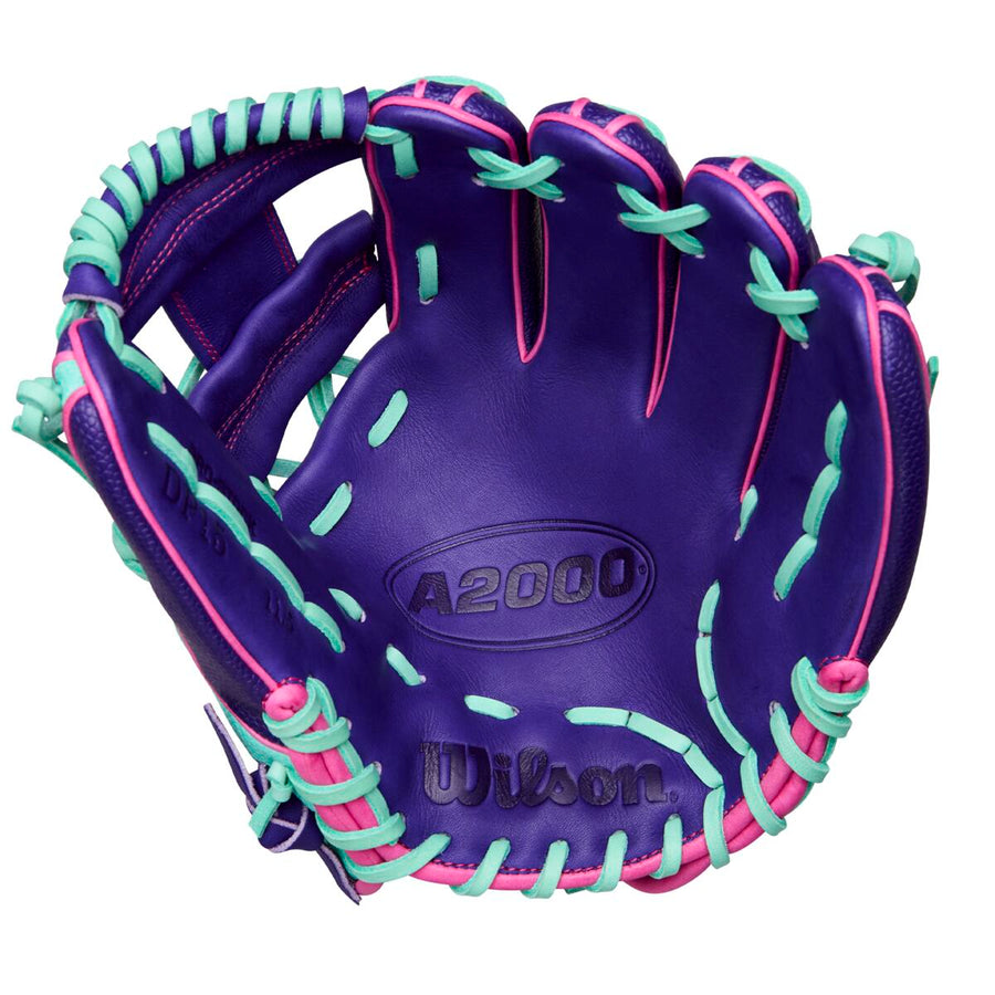 Wilson A2000 Winter 2025 DP15SS Purple/Seafoam 11.5