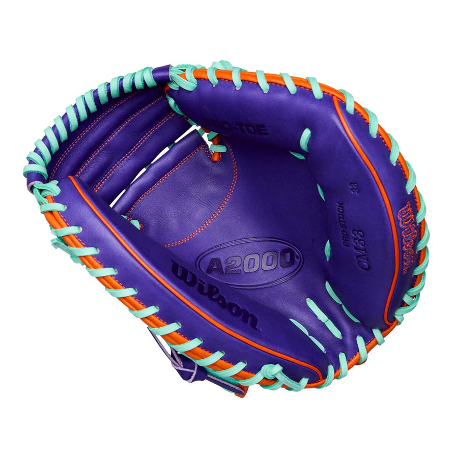 Wilson A2000 Winter 2025 CM33SS Purple/Seafoam 33