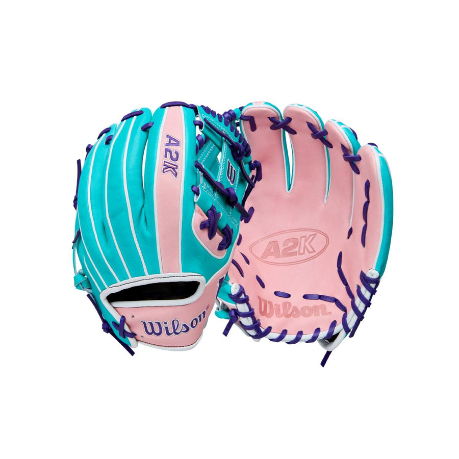 Wilson A2K Winter 2025 1786 Teal/Pink/Purple 11.5"-RHT Baseball Glove - image 1
