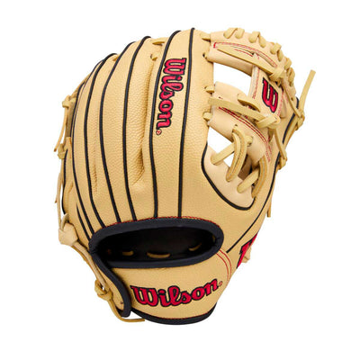 Wilson A1000 PF11SS Blonde/Black/Red 11"-RHT Baseball Glove - image 1
