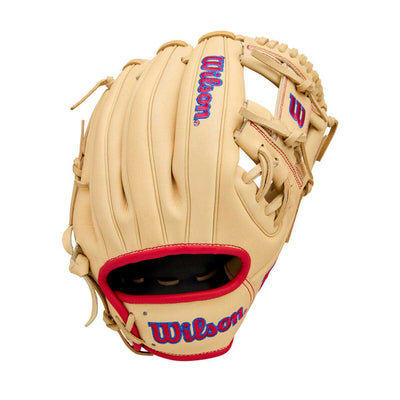 Wilson A1000 1975 Blonde/Red/Royal 11.75"-RHT Baseball Glove - image 1