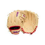 Wilson A1000 1975 Blonde/Red/Royal 11.75"-RHT Baseball Glove - image 4