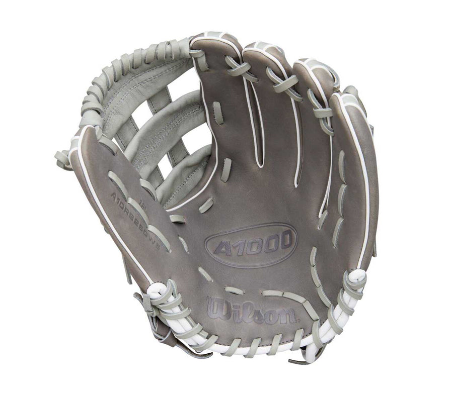 Wilson A1000 DW5 Steel Grey/Seafoam/Pink 12