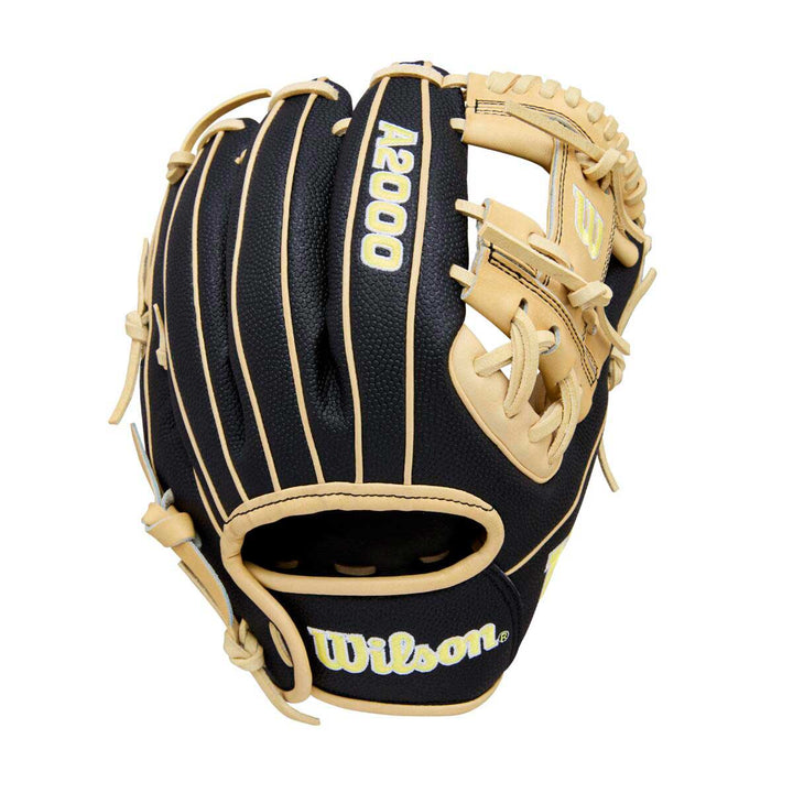Wilson A2000 Classic DP15SS Saddle Black/Blonde 11.5"-RHT Baseball Glove - image 1