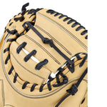 Wilson A2000 Classic 1734 Blonde 34"-RHT Catcher Mitt - image 5