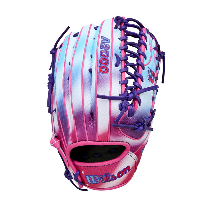 Wilson A2000 Spring 2026 OT7SS Pink/Purple/Blue Cloudfare 12.75" Baseball Glove - image 1