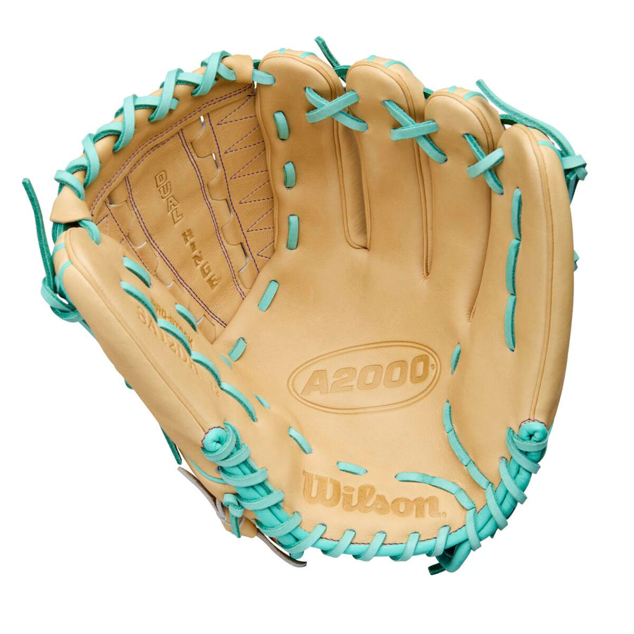 Wilson A2000 Spring 2026 DH12 Sky Blonde/Seafoam 12