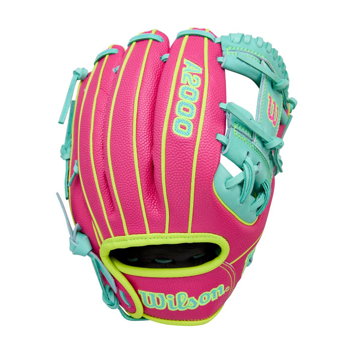 Wilson A2000 Spring 2026 DP15SS Seafoam/Flamingo 11.5"-RHT Baseball Glove - image 1