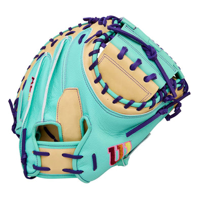 Wilson A2K Spring 2026 1734 Seafoam/Blonde 34"-RHT Catcher Mitt - image 1