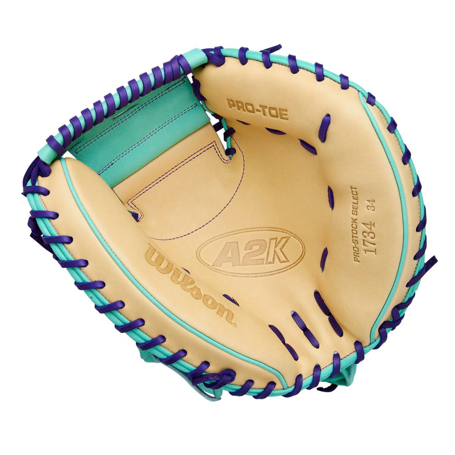 Wilson A2K Spring 2026 1734 Seafoam/Blonde 34