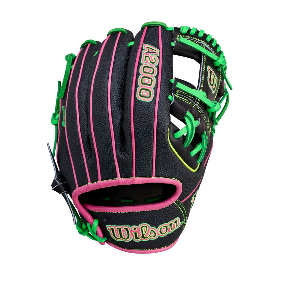 Wilson A2000 Summer 2026 1975SS Black/Flamingo/Optic 11.75"-RHT Baseball Glove - image 1