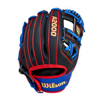 Wilson A2000 Summer 2026 DP15SS Blk/Royal/Red 11.5"-RHT Baseball Glove - image 1