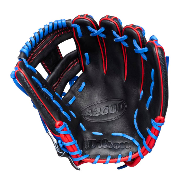 Wilson A2000 Summer 2026 DP15SS Blk/Royal/Red 11.5"-RHT Baseball Glove - image 2
