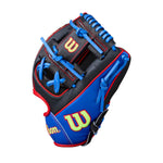 Wilson A2000 Summer 2026 DP15SS Blk/Royal/Red 11.5"-RHT Baseball Glove - image 3