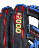 Wilson A2000 Summer 2026 DP15SS Blk/Royal/Red 11.5"-RHT Baseball Glove - image 6