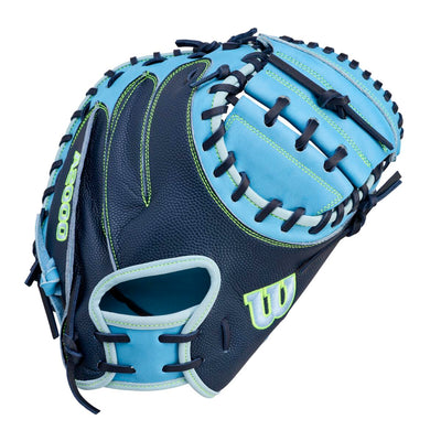 Wilson A2000 Summer 2026 CM33S Navy/Sky Blue 33"-RHT Catcher Mitt - image 1