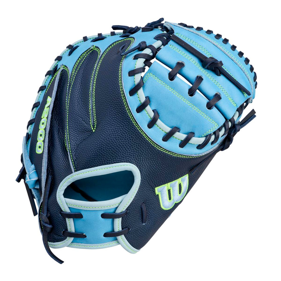 Wilson A2000 Summer 2026 CM33S Navy/Sky Blue 33"-RHT Catcher Mitt - image 1