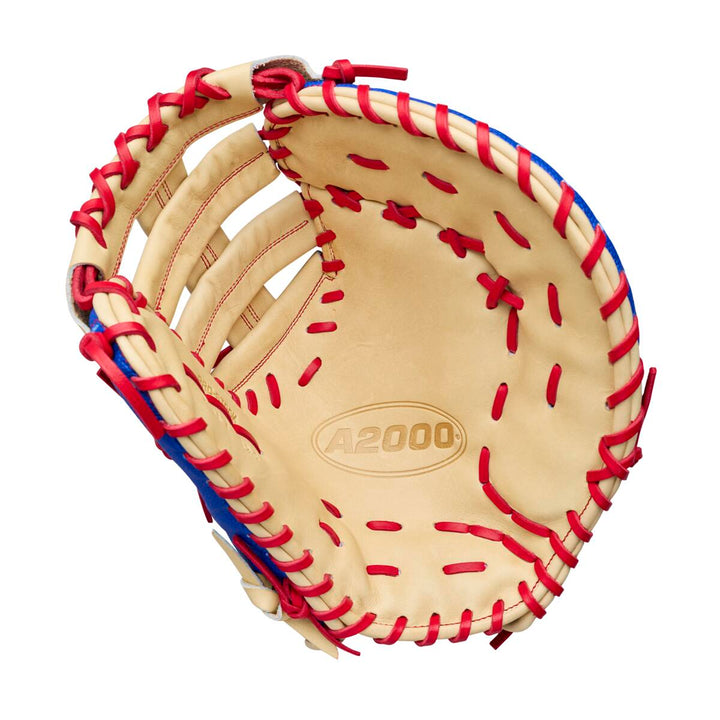 Wilson A2000 Summer 2026 1677SS Royal/Blonde 12.5" First Base Mitt - image 2