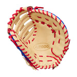Wilson A2000 Summer 2026 1677SS Royal/Blonde 12.5" First Base Mitt - image 2