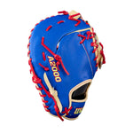 Wilson A2000 Summer 2026 1677SS Royal/Blonde 12.5" First Base Mitt - image 4