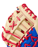 Wilson A2000 Summer 2026 1677SS Royal/Blonde 12.5" First Base Mitt - image 5