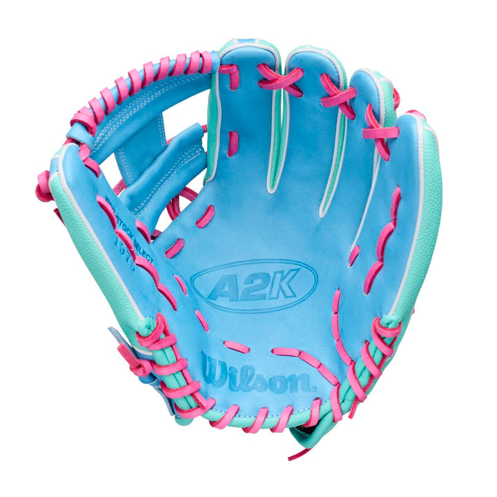 Wilson A2K Summer 2026 1975 Seafoam/Purple 11.75"-RHT Baseball Glove - image 2