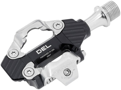 DEL Gravel Race Clipless Pedals - Single Sided Clipless Alloy 9/16" Pair Shimano SPD - bike pedals