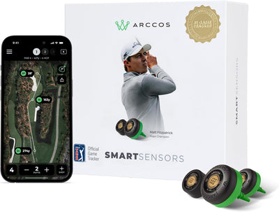 Arccos Smart Sensors with AI Rangefinder