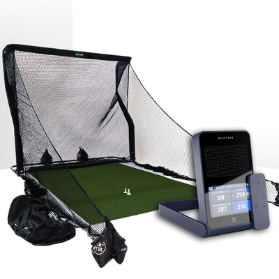Blue Tees Golf Rainmaker - Net Return golf simulator package