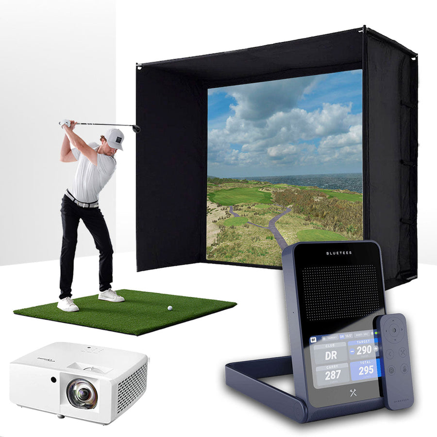Blue Tees Golf Rainmaker - BYO golf simulator package