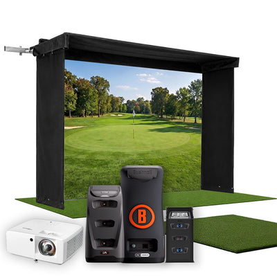 Bushnell LPi Circle B - Vanish LITE golf simulator package