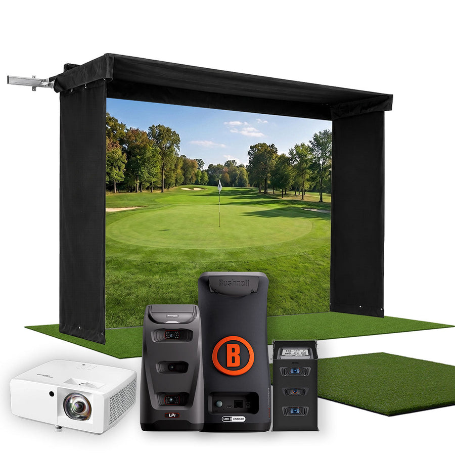 Bushnell LPi Circle B - Vanish LITE golf simulator package