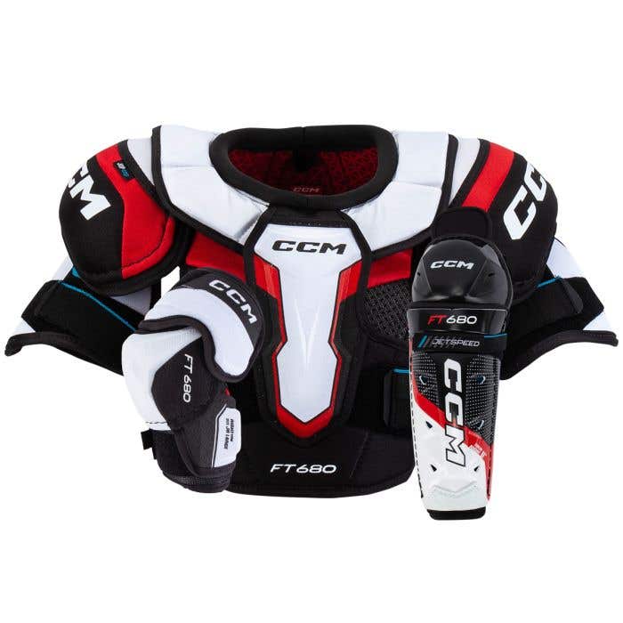 CCM Jetspeed FT 680 Junior Hockey Equipment Bundle - Default Title