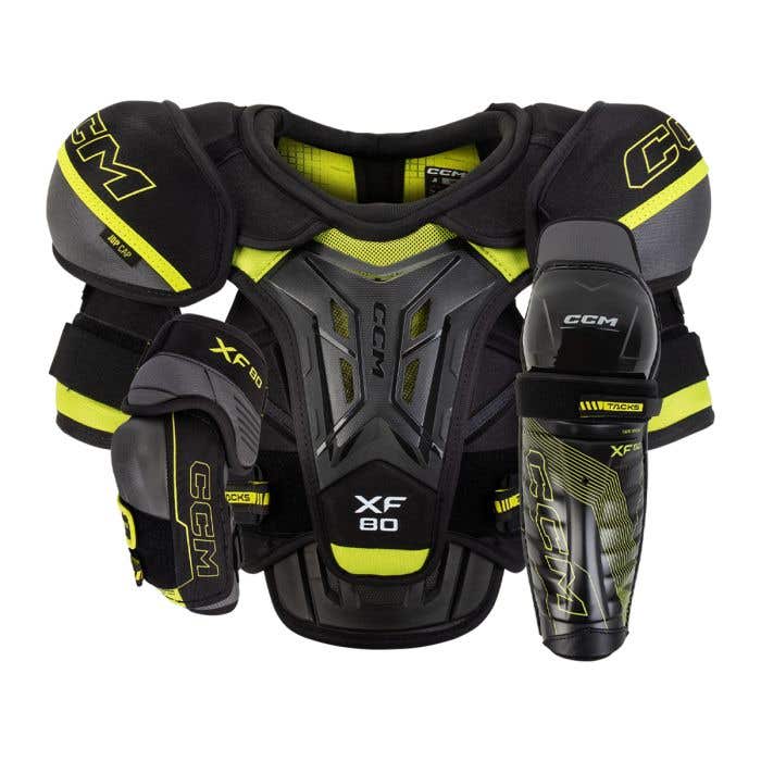 CCM Tacks XF 80 Junior Hockey Equipment Bundle - Default Title