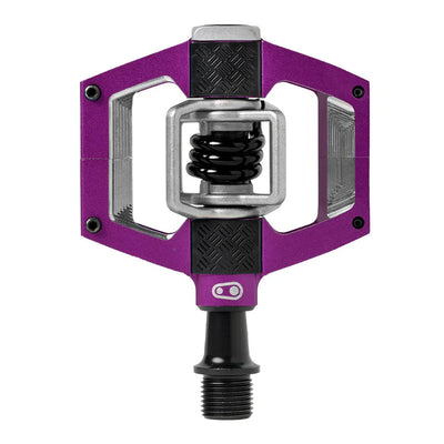 Crankbrothers Mallet Trail Pedals - Dual Sided Clipless Platform Aluminum 9/16" Purple - bike pedals