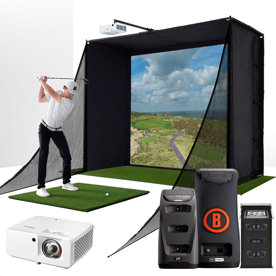 Bushnell LPi Circle B - COMPLETE golf simulator package