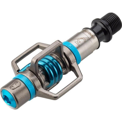 Crankbrothers Egg Beater 3 Pedals - Dual Sided Clipless 9/16" Electric Blue - bike pedals
