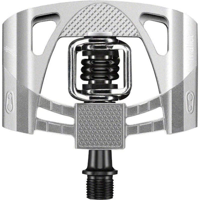 Crankbrothers Mallet 2 Pedals - Dual Sided Clipless Platform Aluminum 9/16" Raw/Silver/BLK - bike pedals