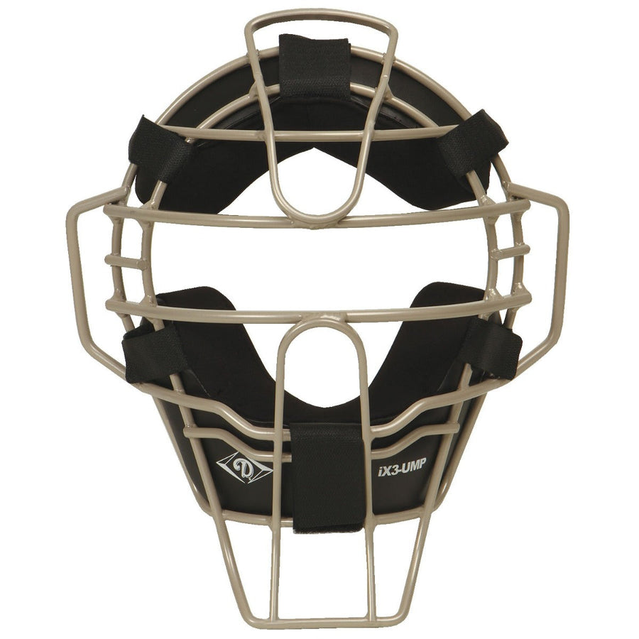 Diamond IX3 Featherweight Ump Mask Pewter Grey Umpire Equipment - image 1