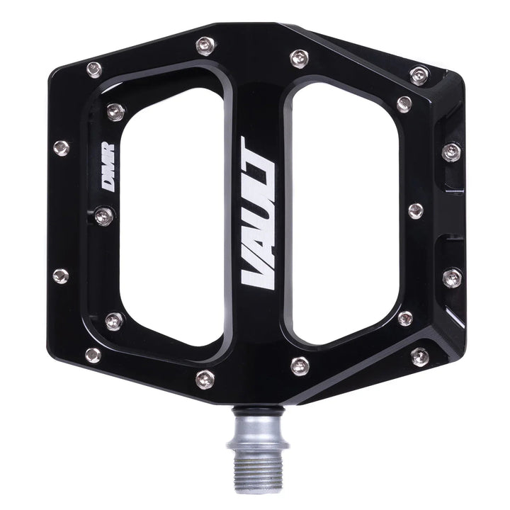 Vault Pedals - Platform Aluminum 9/16" Gloss Black - bike pedals