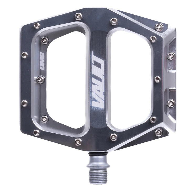 Vault Pedals - Platform Aluminum 9/16" Full Silver - bike pedals