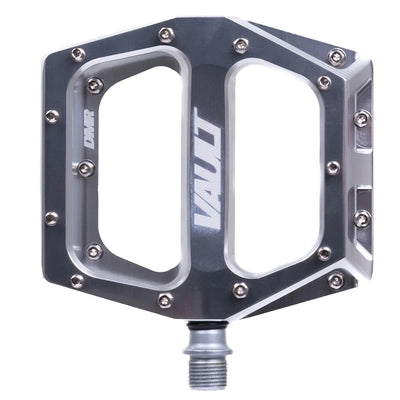 Vault Pedals - Platform Aluminum 9/16" Full Silver - bike pedals